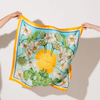 ARTIFACT Square Silk Scarf - Glade
