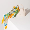 ARTIFACT Square Silk Scarf - Glade