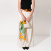 ARTIFACT Square Silk Scarf - Glade