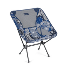 Load image into Gallery viewer, HELINOX Chair One - Blue Bandanna Quilt with Black Frame