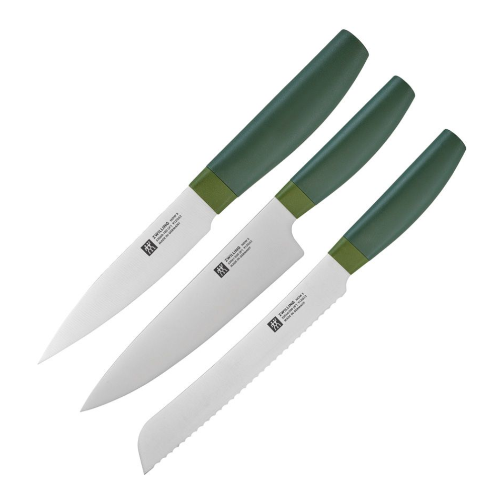 ZWILLING Knife Set 3pc - Green