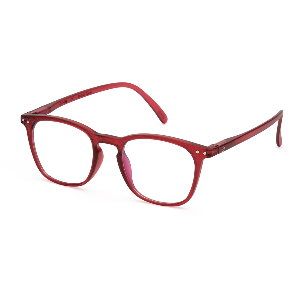 Load image into Gallery viewer, IZIPIZI PARIS Adult SCREEN Glasses - STYLE #E Essentia - Rosy Red