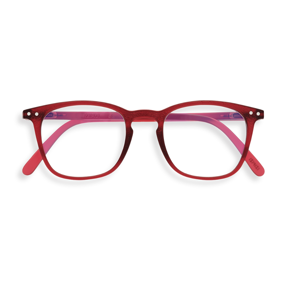 Load image into Gallery viewer, IZIPIZI PARIS Adult SCREEN Glasses - STYLE #E Essentia - Rosy Red