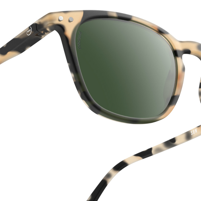 IZIPIZI PARIS Adult Sunglasses Sun Collection Polarised Style #E - Light Tortoise