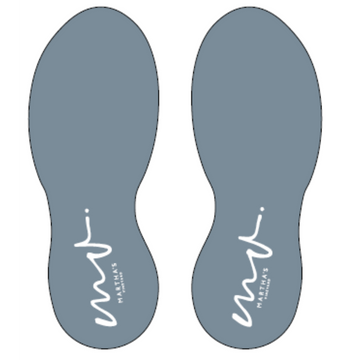 Martha's Vineyard Inner Sole for Clog Eva - Blue Gum