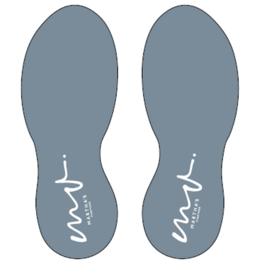 Martha's Vineyard Inner Sole for Clog Eva - Blue Gum