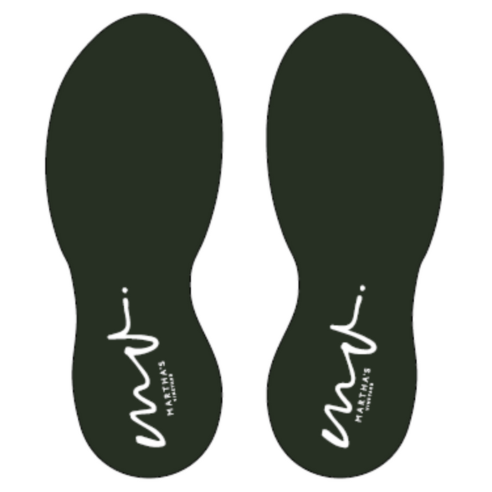 Martha's Vineyard Inner Sole for Clog Eva - Martha's Green
