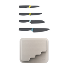 Load image into Gallery viewer, JOSEPH JOSEPH DoorStore™ Kitchen Knives Set -  4pc