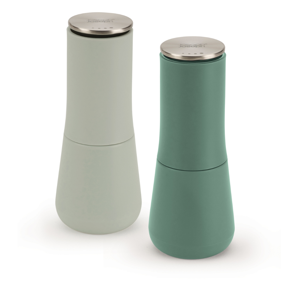 Load image into Gallery viewer, JOSEPH JOSEPH Editions Milltop™ Salt &amp; Pepper Mills - Sage Green