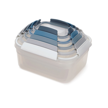 JOSEPH JOSEPH Editions Nest Lock Multi-size Container Set - Sky Blue