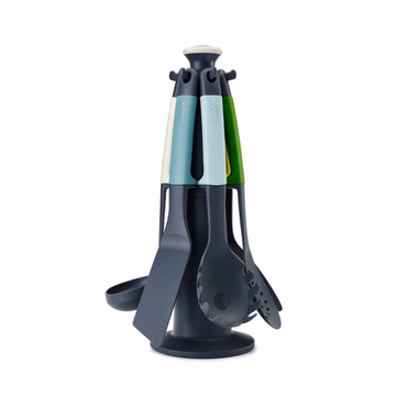 JOSEPH JOSEPH Elevate Carousel Utensil Set Opal - 6pc **CLEARANCE**