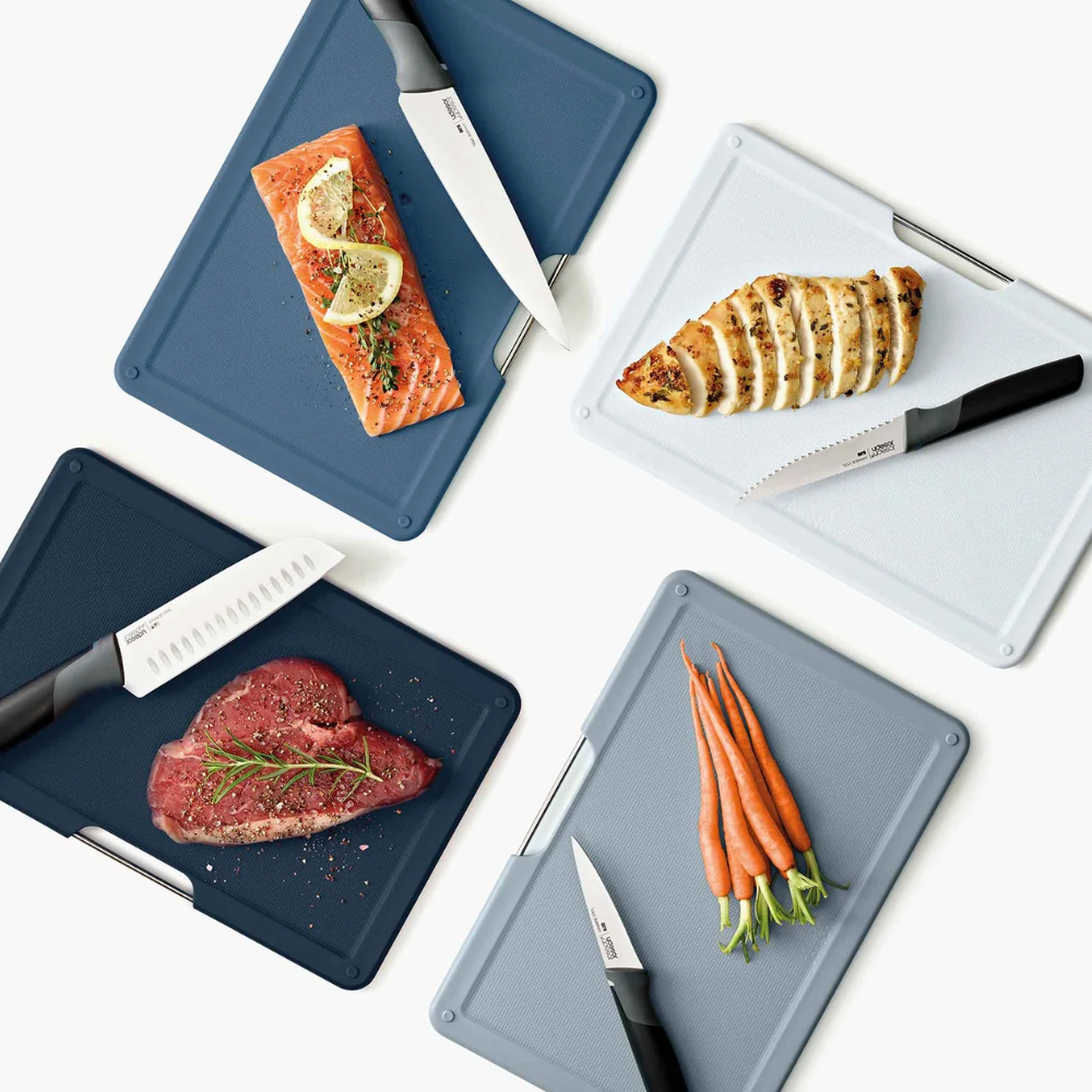 Load image into Gallery viewer, JOSEPH JOSEPH Folio™ Plus Knife &amp; Chopping Board Set - 8pc