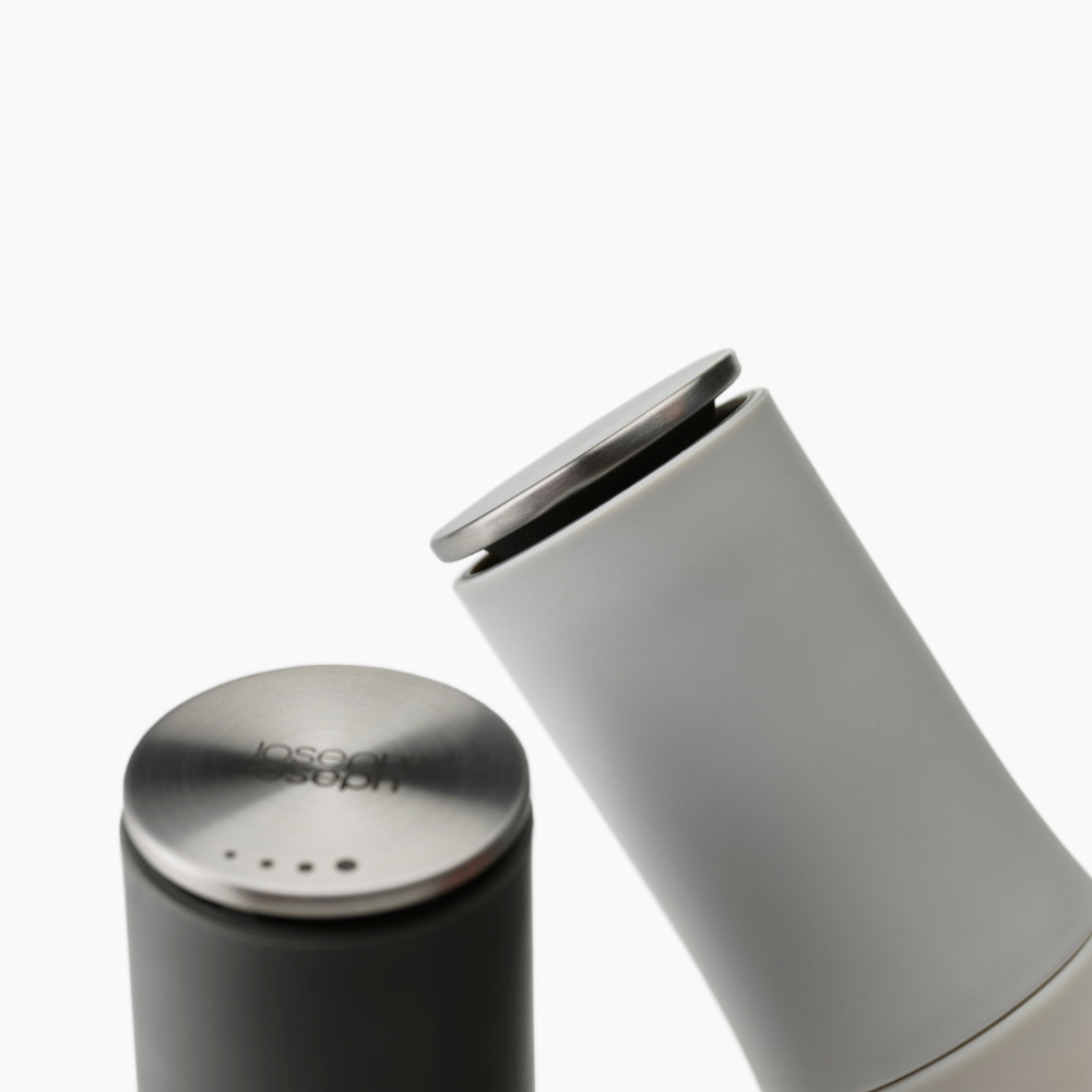 Load image into Gallery viewer, JOSEPH JOSEPH Milltop™ Salt &amp; Pepper Mills - Grey