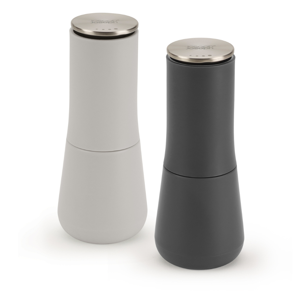 Load image into Gallery viewer, JOSEPH JOSEPH Milltop™ Salt &amp; Pepper Mills - Grey