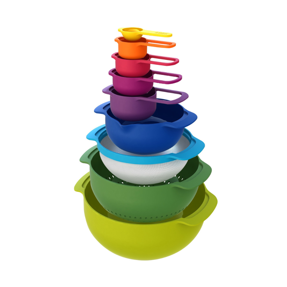 Load image into Gallery viewer, JOSEPH JOSEPH Nest™ 9 Plus Bowl Set - Multicolour