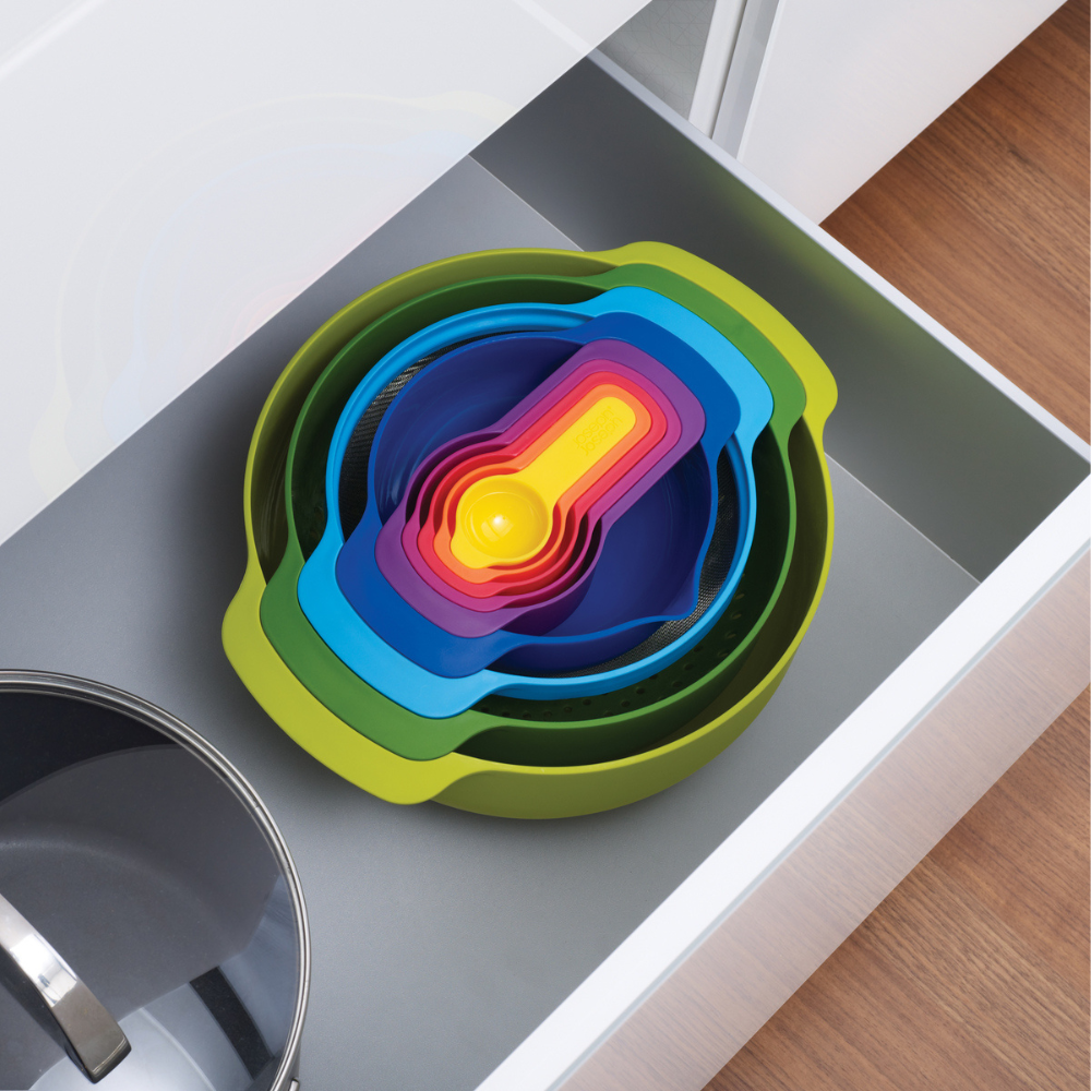 Load image into Gallery viewer, JOSEPH JOSEPH Nest™ 9 Plus Bowl Set - Multicolour