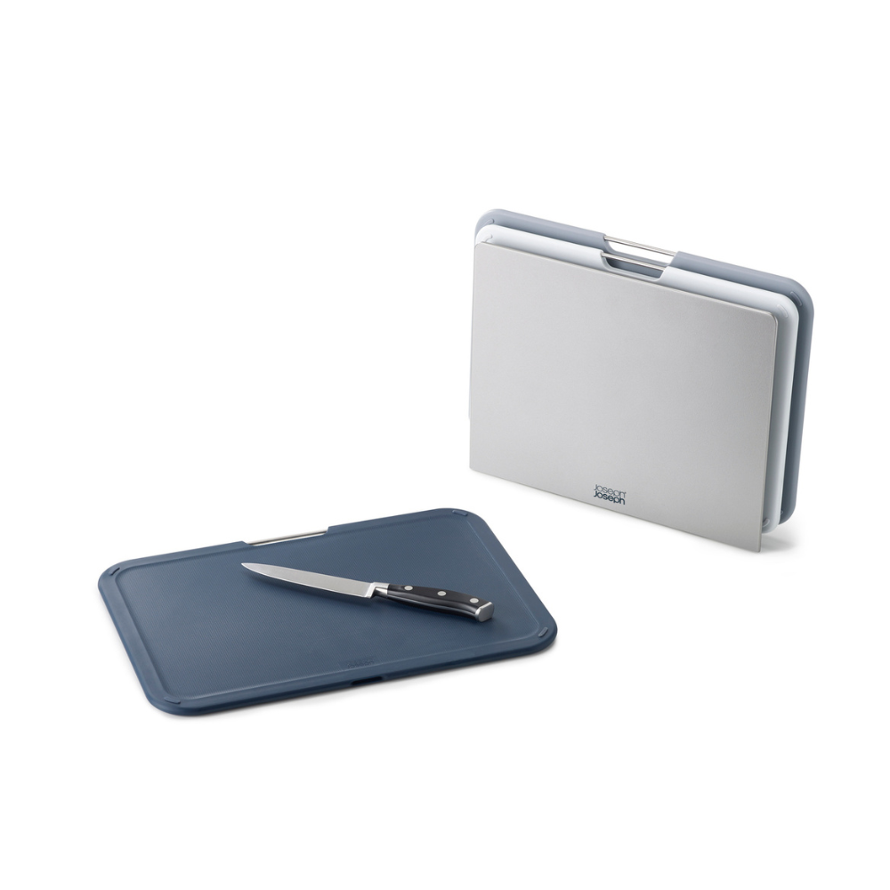 Load image into Gallery viewer, JOSEPH JOSEPH Nest™ Boards Chopping Board Set Large - Grey 3pc