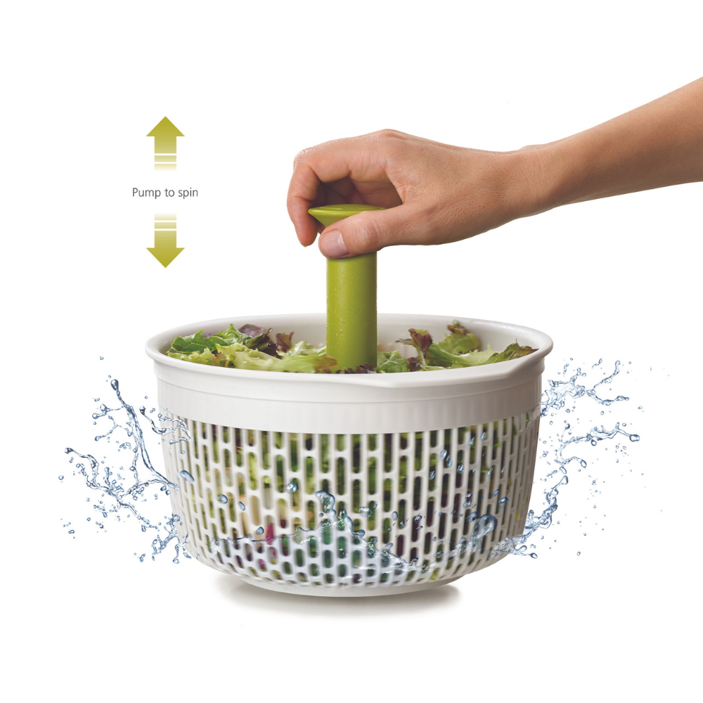 Load image into Gallery viewer, JOSEPH JOSEPH Spindola™ In-sink Salad-spinning Colander