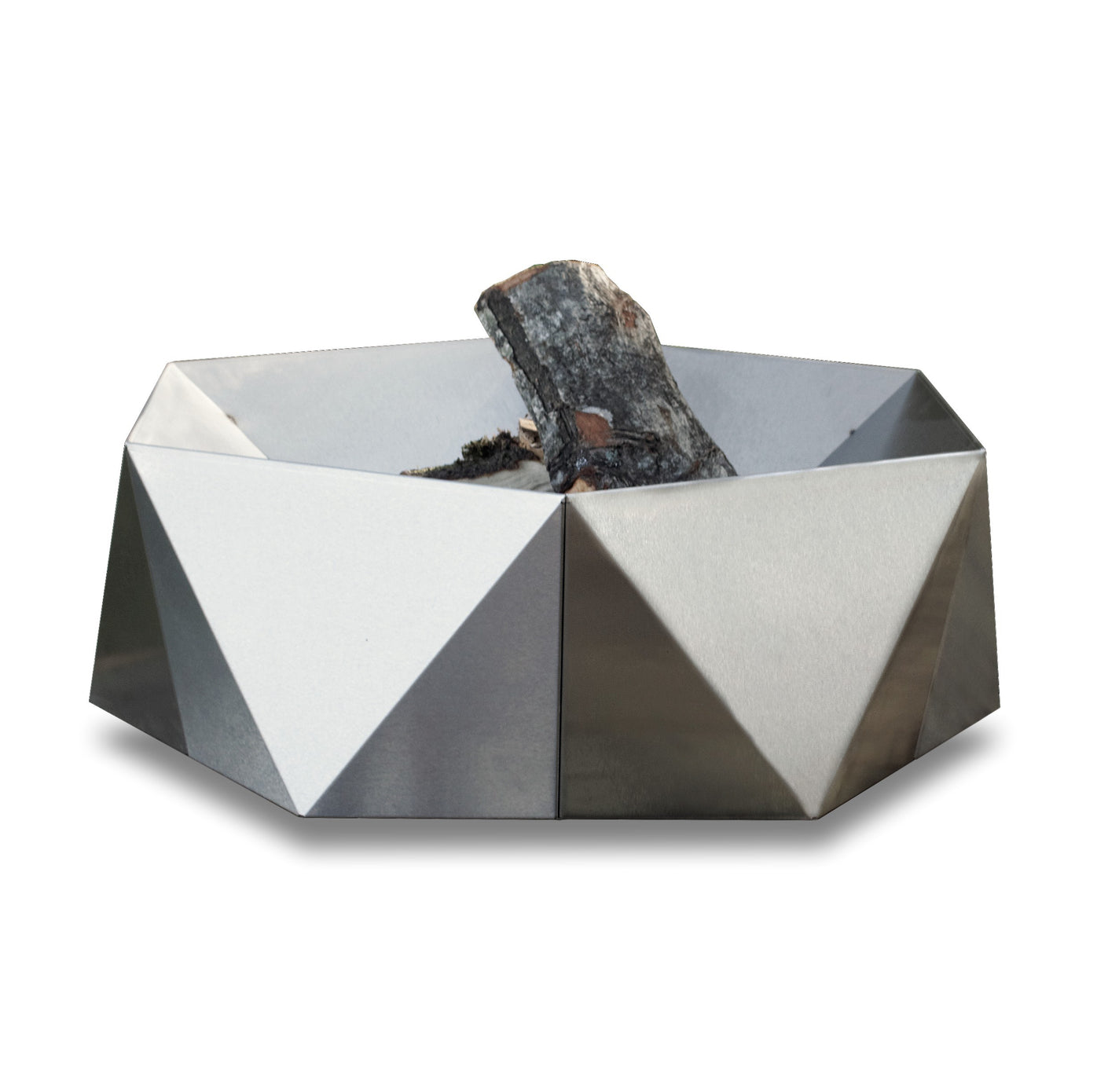 Load image into Gallery viewer, ALFRED RIESS Šešiakampis Stainless Steel Fire Pit