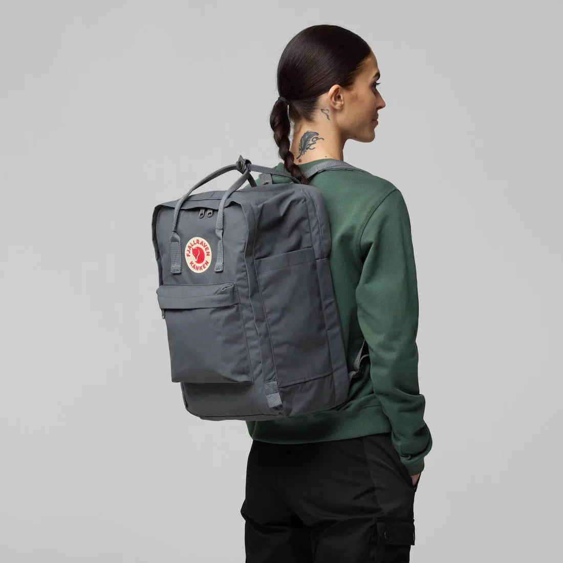 FJALLRAVEN Kanken Day Backpack Laptop 17 Black