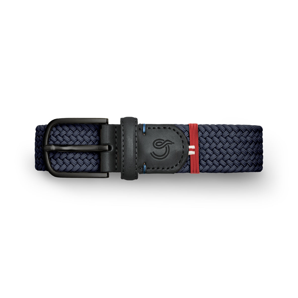 LA BOUCLE Mono Black Buckle Belt - Memphis