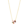 LES NEREIDES Pendant Necklace - Japanese Emperor Butterfly & Cherry Blossom