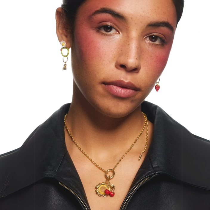 LES NEREIDES Strawberry Pendant - Sensuality & Indulgence