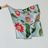 ARTIFACT Square Silk Scarf - Liora Blossom