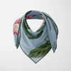 ARTIFACT Square Silk Scarf - Liora Blossom