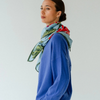 ARTIFACT Square Silk Scarf - Liora Blossom