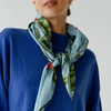ARTIFACT Square Silk Scarf - Liora Blossom