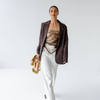 ARTIFACT Square Silk Scarf - Liora Bounty