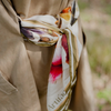 ARTIFACT Square Silk Scarf - Liora Bounty