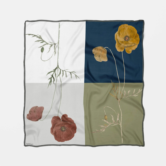 ARTIFACT Square Silk Scarf - Liora Still