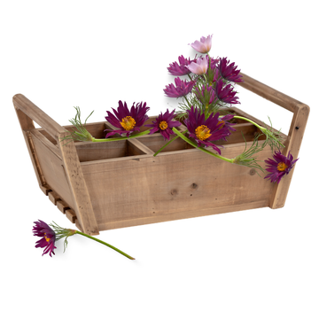 MARTHA’S VINEYARD Recycled Timber Divided Trug