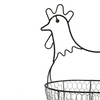 MARTHA'S VINEYARD Chicken Basket - Small