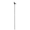 MARTHA'S VINEYARD Garden Stake Black Finish - Queen Sparrow