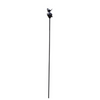 MARTHA'S VINEYARD Garden Stake Black Finish - Acorn