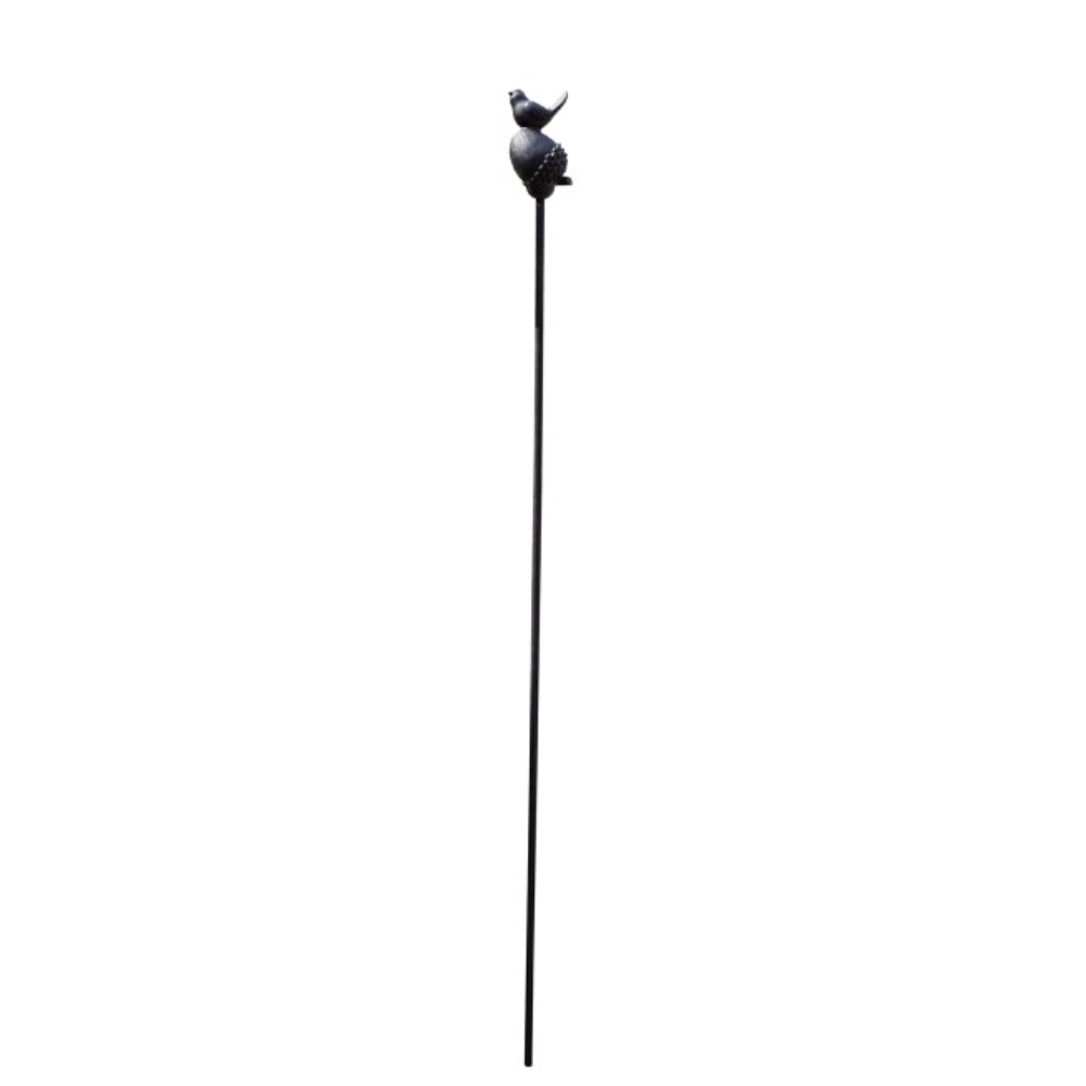 Load image into Gallery viewer, MARTHA&#39;S VINEYARD Garden Stake Black Finish - Acorn