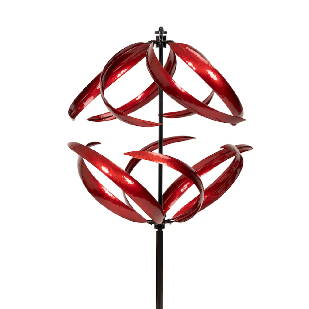 MARTHA'S VINEYARD Wind Spinner East West - Ruby Red