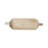 MARTHA'S VINEYARD Wooden Oval Bowl With Handles - Medium