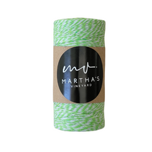 Load image into Gallery viewer, MARTHA&#39;S VINEYARD Candy Stripe Twine - Peppermint &amp; White
