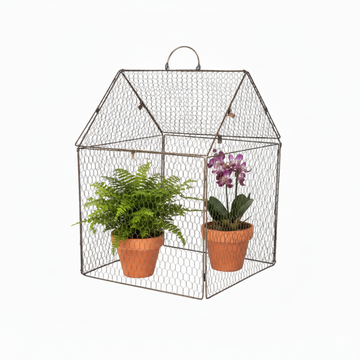 MARTHA'S VINEYARD 40cm Cloche Wire House