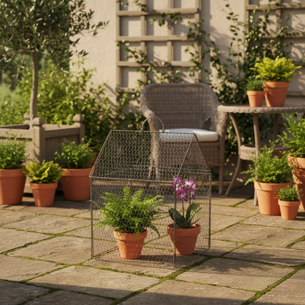 Load image into Gallery viewer, MARTHA&#39;S VINEYARD 40cm Cloche Wire House