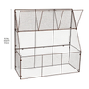 MARTHA'S VINEYARD Rustic Wire Wall Standing Cloche