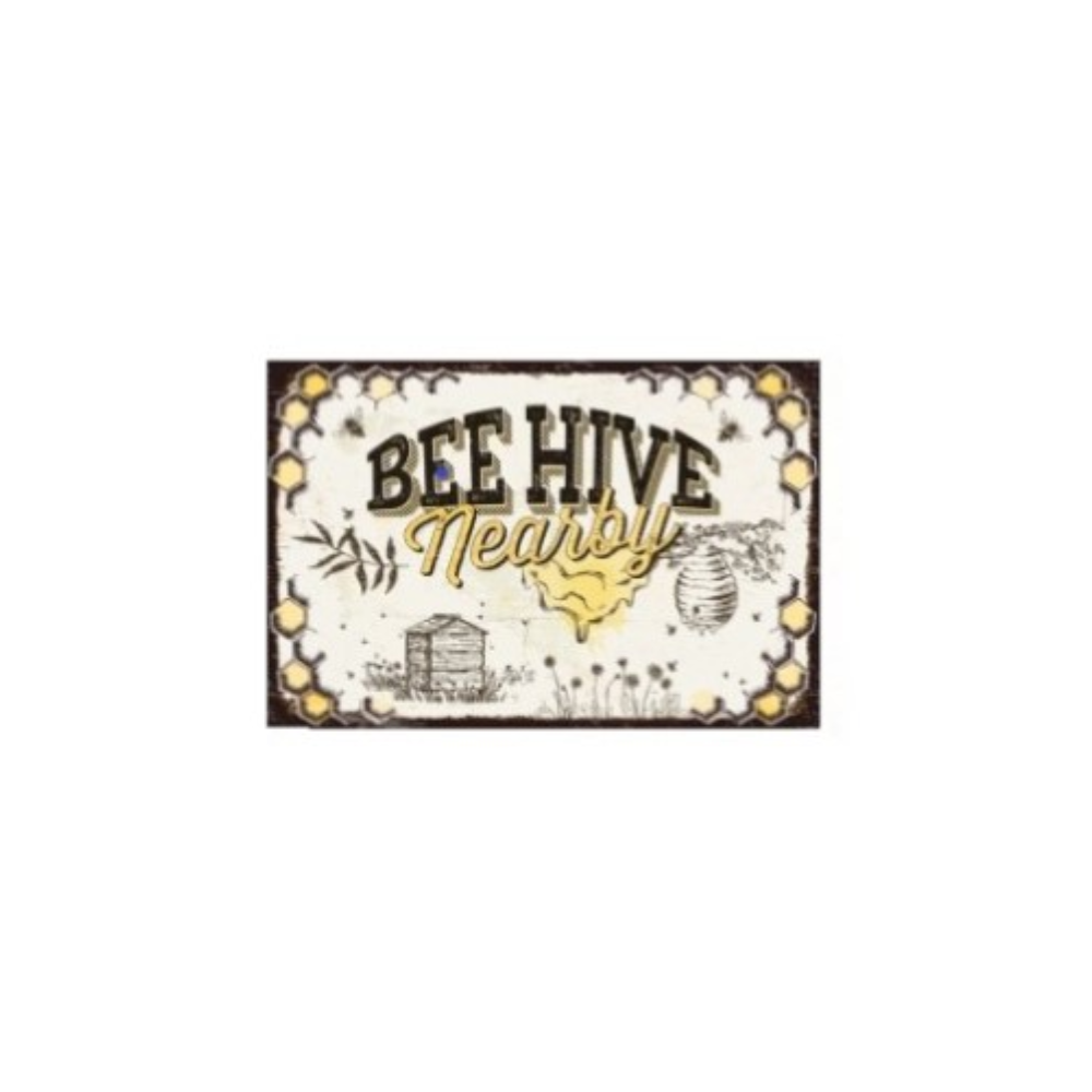 Load image into Gallery viewer, MARTHA'S VINEYARD ‘Bee Hive nearby’’ Sign