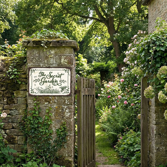 MARTHA'S VINEYARD ‘The Secret Garden’ Sign