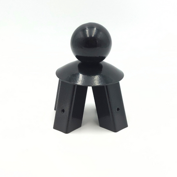 MARTHA'S VINEYARD Steel Garden Finial - Ball