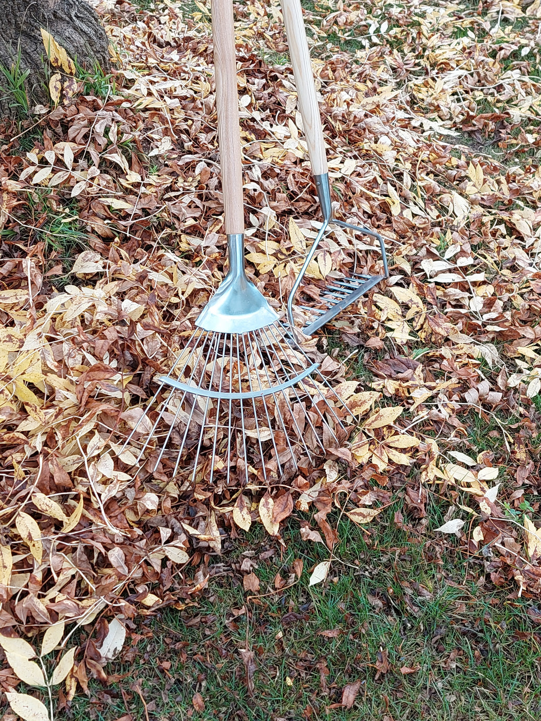 Load image into Gallery viewer, MARTHA&#39;S VINEYARD Leaf Rake - Stainless Steel