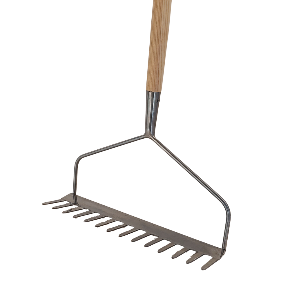 Load image into Gallery viewer, MARTHA&#39;S VINEYARD Soil Rake - Stainless Steel